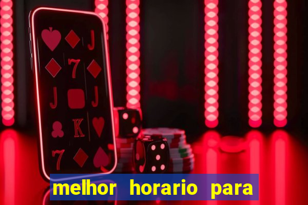 melhor horario para jogar fortune rabbit